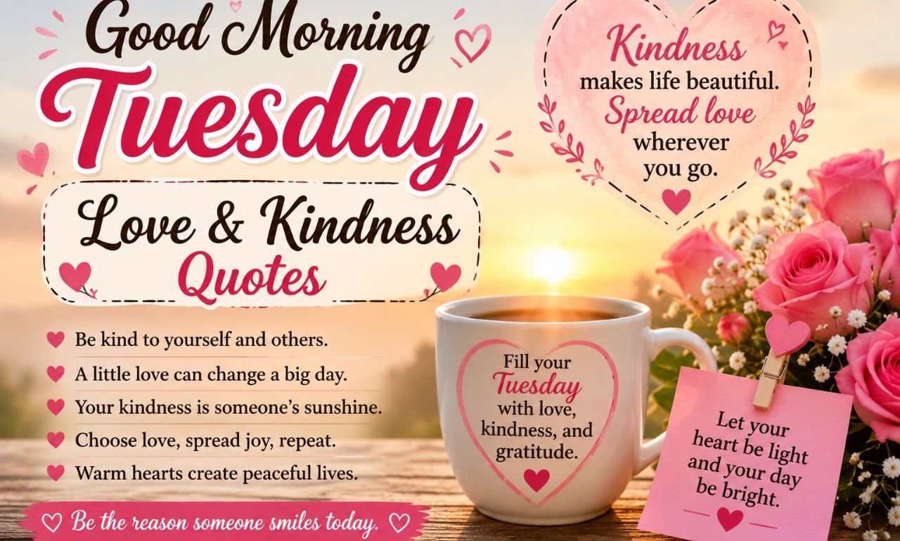 Good Morning Blessed Tuesday Quotes