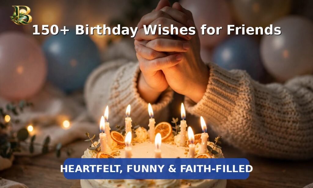 150+ Birthday Wishes for Friends