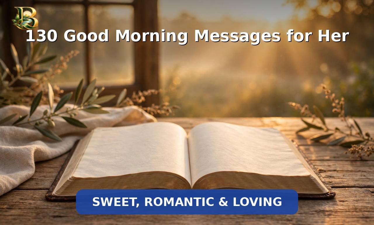 130 Good Morning Messages for Her: Sweet, Romantic & Loving Texts