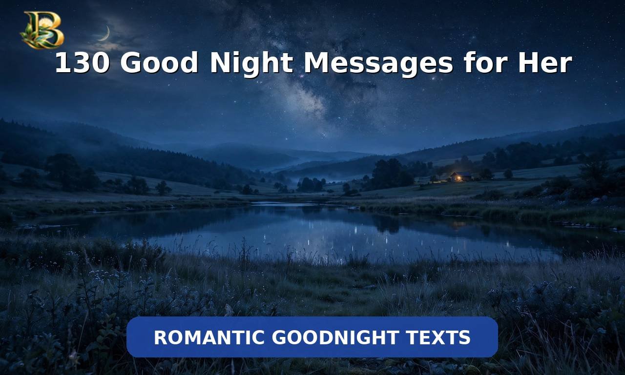 130 Good Night Messages for Her: Sweet, Romantic & Loving Texts