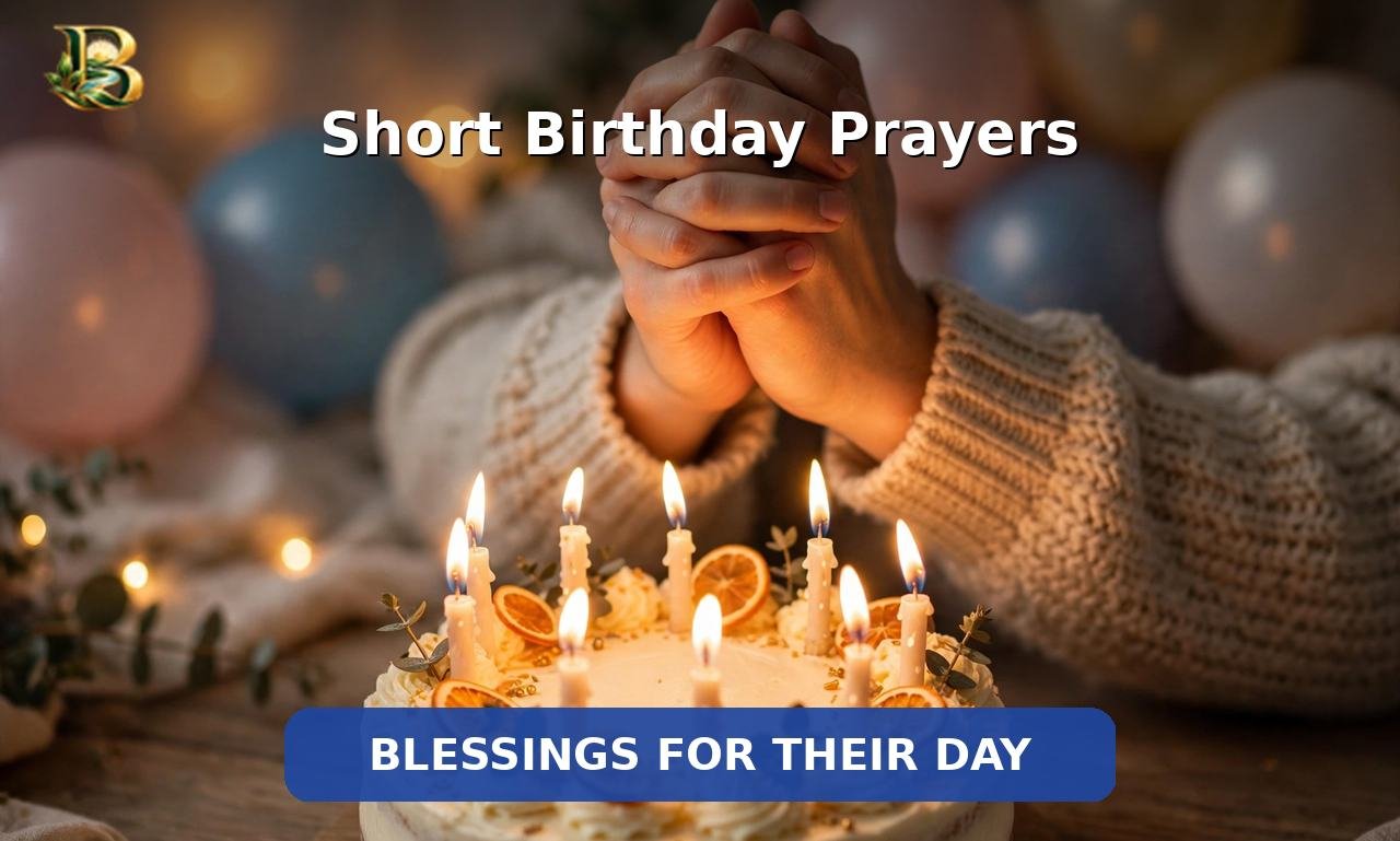 Short Birthday Prayers