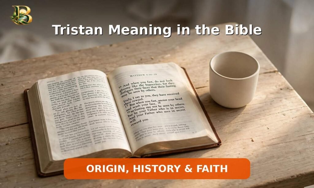 Tristan Meaning in the Bible: Name Origin, History & Faith Meaning