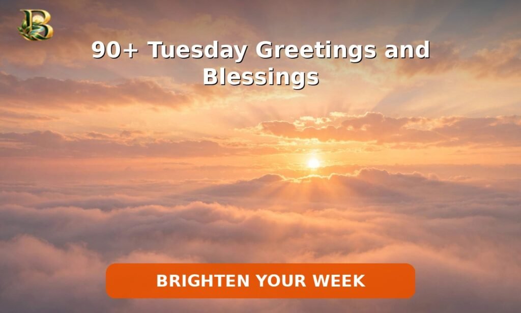 90+ Tuesday Greetings and Blessings to Brighten the Week